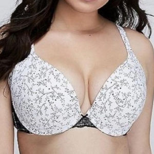 NWT - Black Branches Cotton Boost Plunge